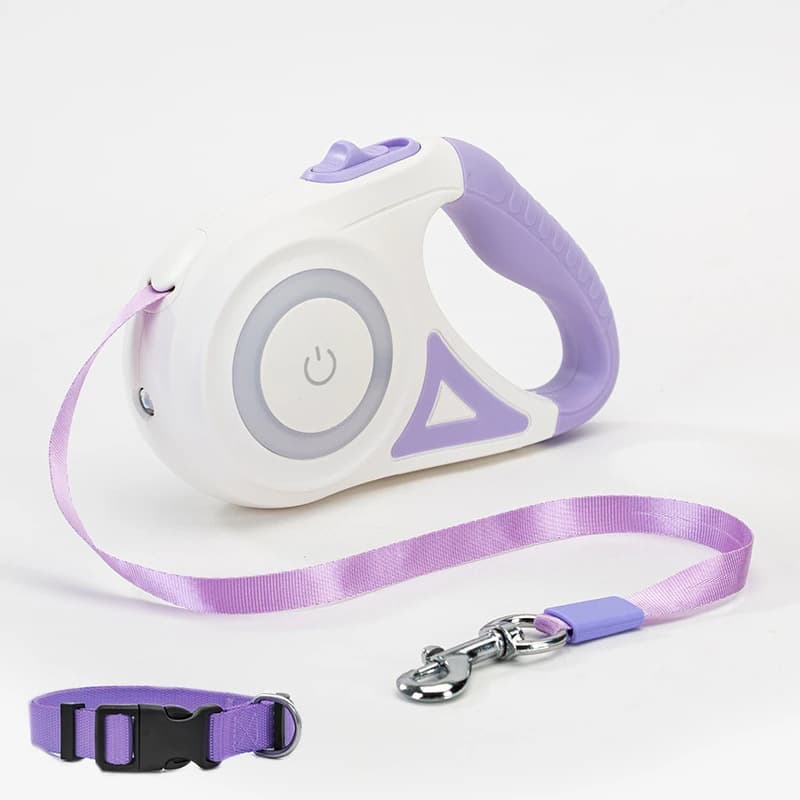 Lighted Retractable Leash