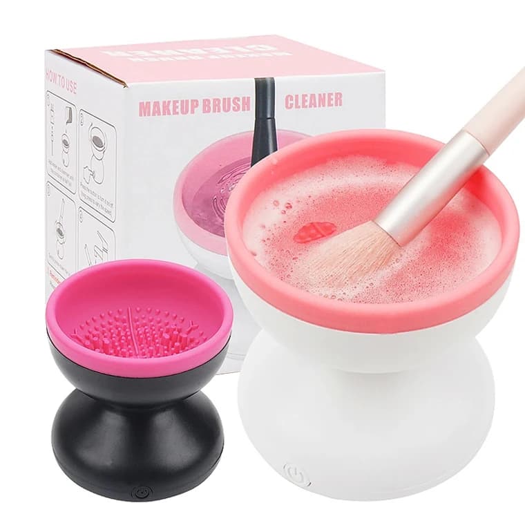 Spin-Clean Makeup Brush Tool