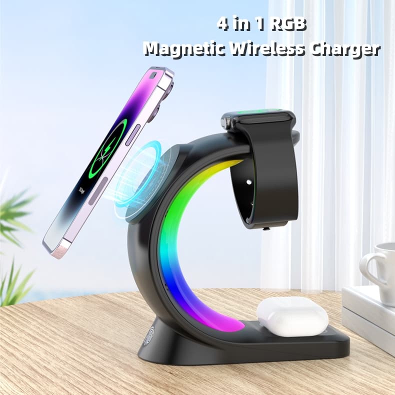 4-in-1 Magnetic Charging Station